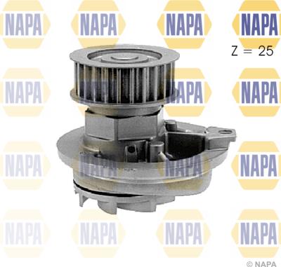 NAPA NWP1407 - Водяной насос autospares.lv