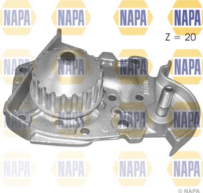 NAPA NWP1437 - Водяной насос autospares.lv