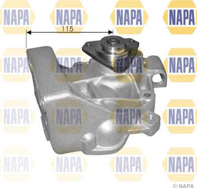 NAPA NWP1476 - Водяной насос autospares.lv