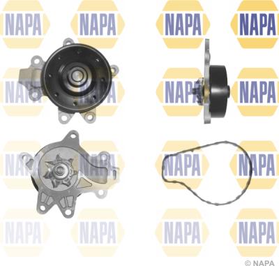 NAPA NWP1536 - Водяной насос autospares.lv