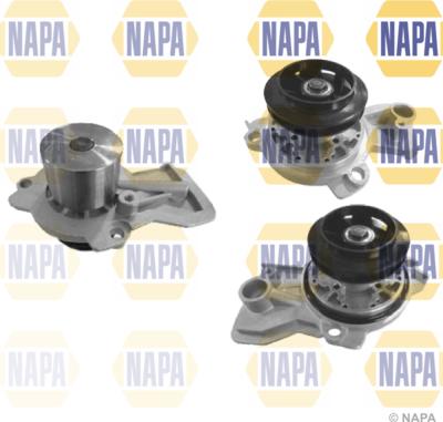 NAPA NWP1066 - Водяной насос autospares.lv