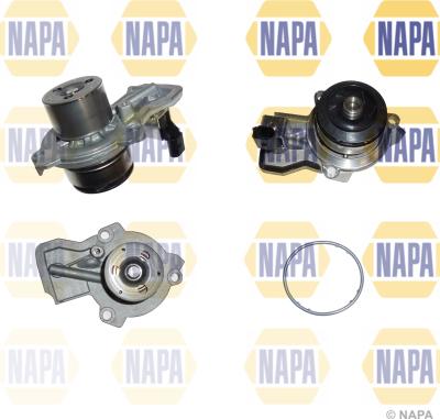 NAPA NWP1067 - Водяной насос autospares.lv