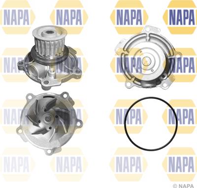 NAPA NWP1084 - Водяной насос autospares.lv