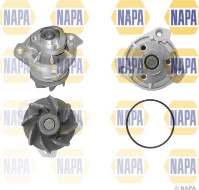 NAPA NWP1035 - Водяной насос autospares.lv