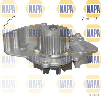 NAPA NWP1141 - Водяной насос autospares.lv