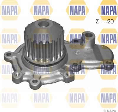 NAPA NWP1142 - Водяной насос autospares.lv