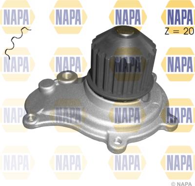 NAPA NWP1152 - Водяной насос autospares.lv