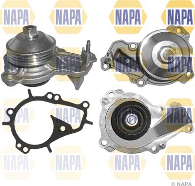 NAPA NWP1160 - Водяной насос autospares.lv