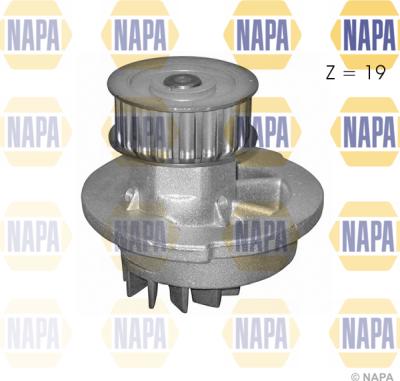 NAPA NWP1163 - Водяной насос autospares.lv