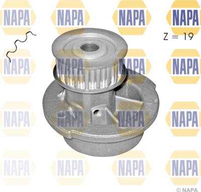 NAPA NWP1396 - Водяной насос autospares.lv