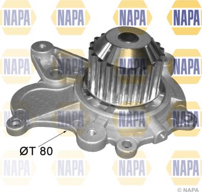 NAPA NWP1250 - Водяной насос autospares.lv