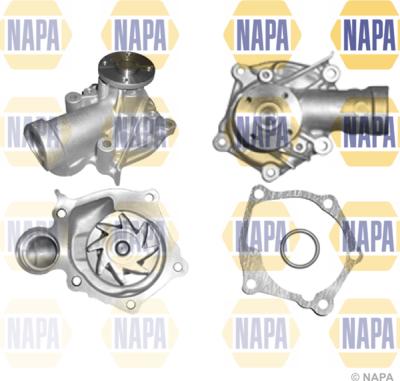 NAPA NWP1257 - Водяной насос autospares.lv