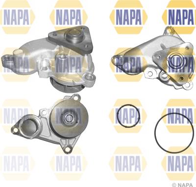 NAPA NWP1261 - Водяной насос autospares.lv