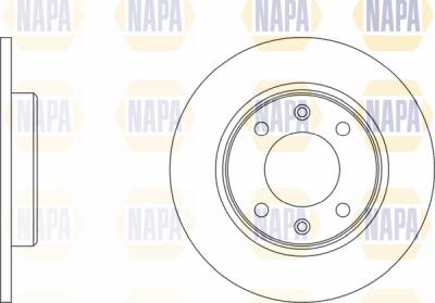 NAPA PBD8464 - Тормозной диск autospares.lv