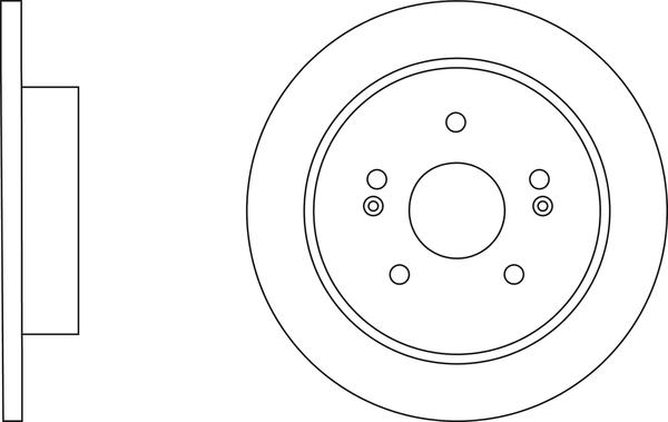 NAPA PBD8694 - Тормозной диск autospares.lv