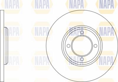 NAPA PBD8052 - Тормозной диск autospares.lv