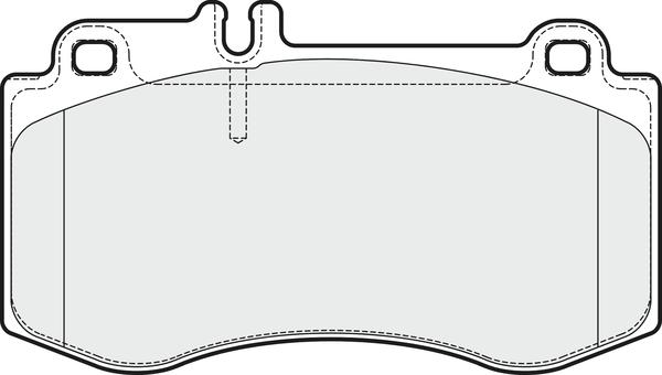 NAPA PBP7946 - Тормозные колодки, дисковые, комплект autospares.lv