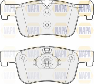 NAPA PBP7335 - Тормозные колодки, дисковые, комплект autospares.lv