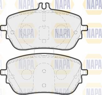 NAPA PBP7743 - Тормозные колодки, дисковые, комплект autospares.lv