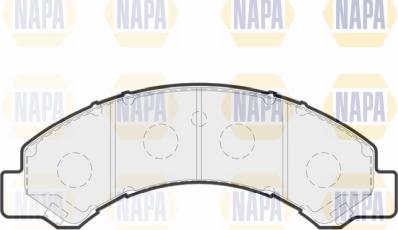 NAPA PBP7730 - Тормозные колодки, дисковые, комплект autospares.lv