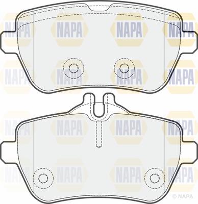 NAPA PBP7731 - Тормозные колодки, дисковые, комплект autospares.lv