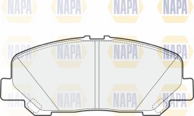 NAPA PBP7723 - Тормозные колодки, дисковые, комплект autospares.lv