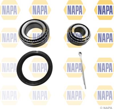 NAPA PWB1412 - Подшипник ступицы колеса, комплект autospares.lv