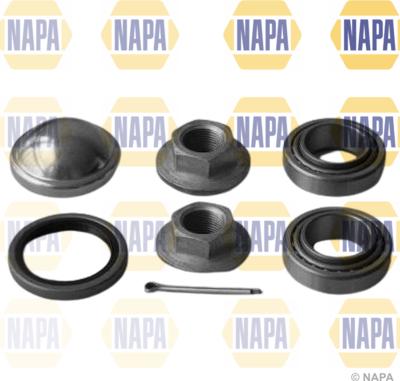 NAPA PWB1431 - Подшипник ступицы колеса, комплект autospares.lv