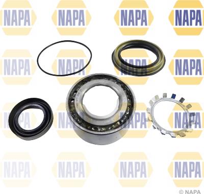 NAPA PWB1477 - Подшипник ступицы колеса, комплект autospares.lv