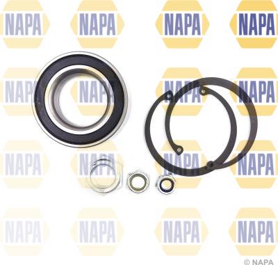 NAPA PWB1623 - Подшипник ступицы колеса, комплект autospares.lv