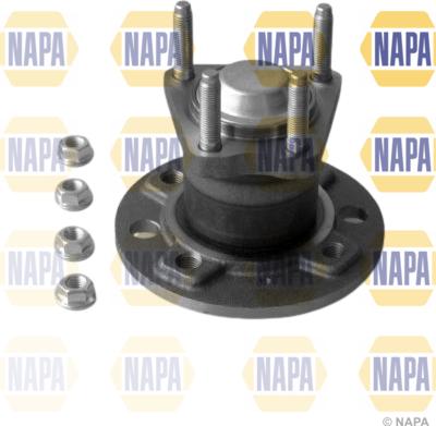 NAPA PWB1043 - Подшипник ступицы колеса, комплект autospares.lv