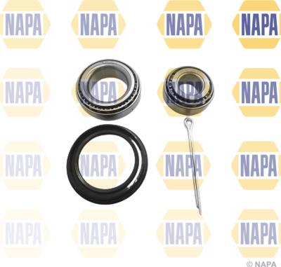 NAPA PWB1001 - Подшипник ступицы колеса, комплект autospares.lv