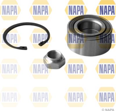 NAPA PWB1014 - Подшипник ступицы колеса, комплект autospares.lv