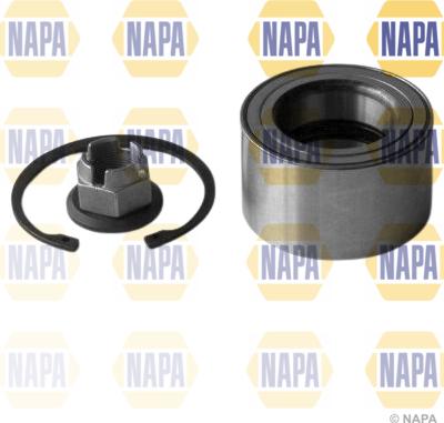 NAPA PWB1081 - Подшипник ступицы колеса, комплект autospares.lv