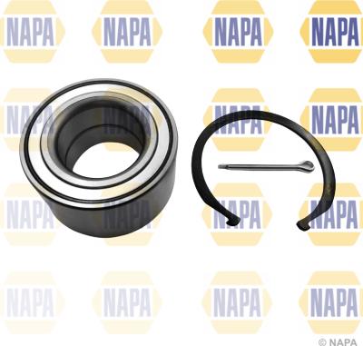 NAPA PWB1029 - Подшипник ступицы колеса, комплект autospares.lv