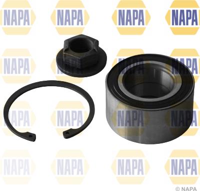 NAPA PWB1190 - Подшипник ступицы колеса, комплект autospares.lv