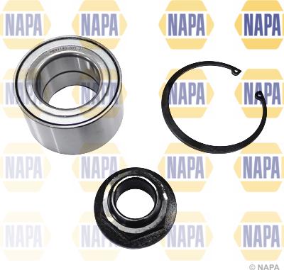 NAPA PWB1140 - Подшипник ступицы колеса, комплект autospares.lv