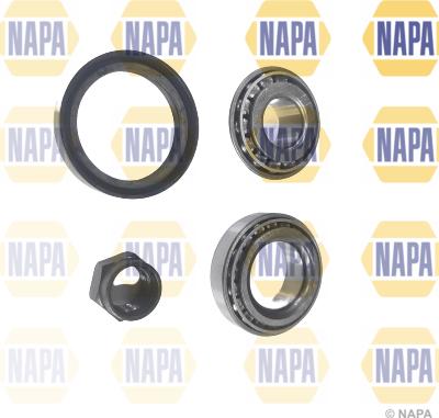 NAPA PWB1105 - Подшипник ступицы колеса, комплект autospares.lv