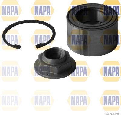 NAPA PWB1110 - Подшипник ступицы колеса, комплект autospares.lv