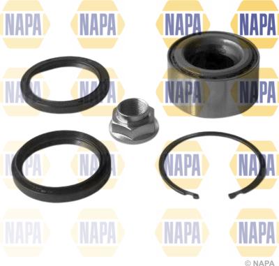 NAPA PWB1134 - Подшипник ступицы колеса, комплект autospares.lv