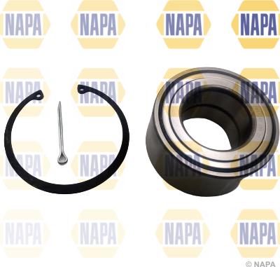NAPA PWB1240 - Подшипник ступицы колеса, комплект autospares.lv