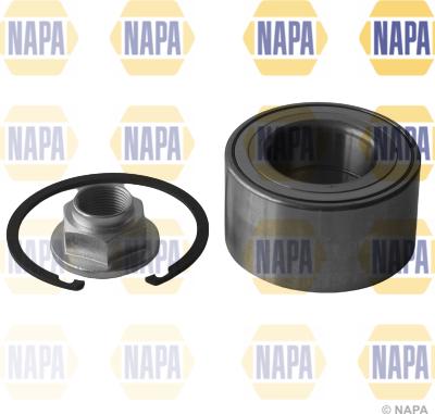 NAPA PWB1206 - Подшипник ступицы колеса, комплект autospares.lv