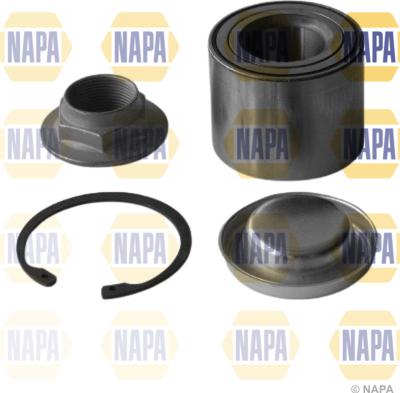 NAPA PWB1208 - Подшипник ступицы колеса, комплект autospares.lv