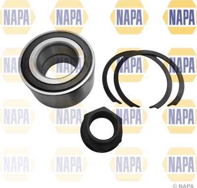 NAPA PWB1216 - Подшипник ступицы колеса, комплект autospares.lv