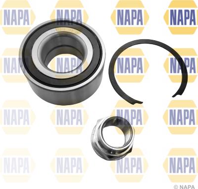 NAPA PWB1212 - Подшипник ступицы колеса, комплект autospares.lv