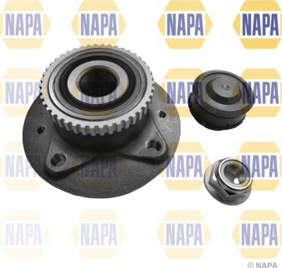 NAPA PWB1285 - Подшипник ступицы колеса, комплект autospares.lv