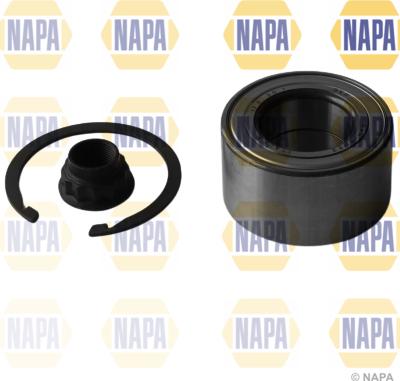 NAPA PWB1227 - Подшипник ступицы колеса, комплект autospares.lv