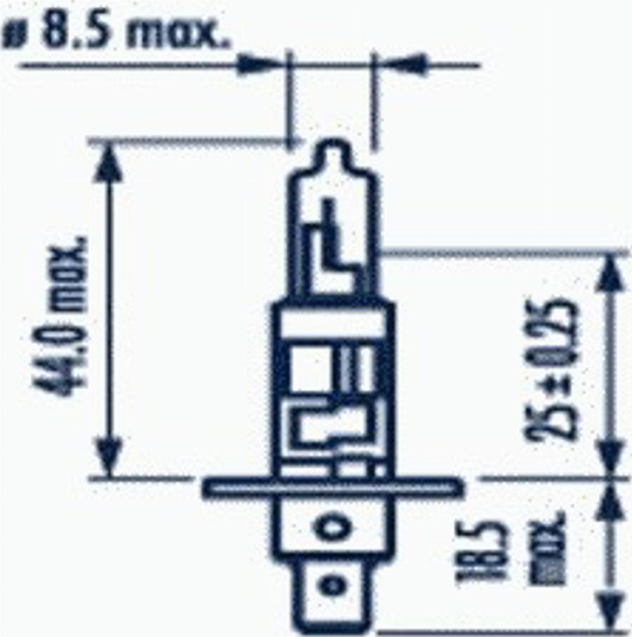 Narva 98651 - Лампа накаливания, противотуманная фара autospares.lv