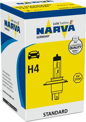 Narva 488813000 - Лампа накаливания, фара дальнего света autospares.lv