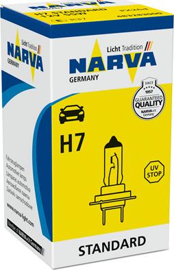 Narva 483283000 - Лампа накаливания, фара дальнего света autospares.lv